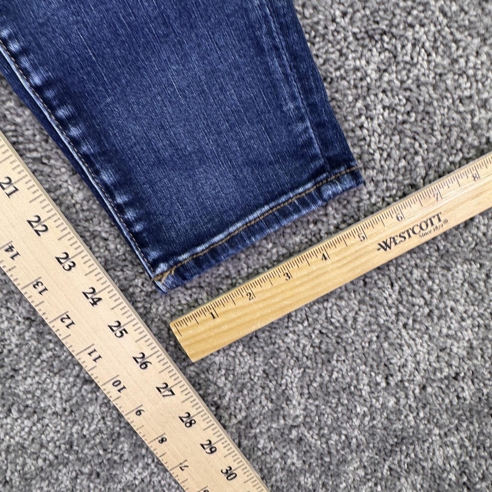 American Eagle Jeans Womens 2 Short Blue Skinny Next Level Medium Wash Denim - Picture 5 of 8